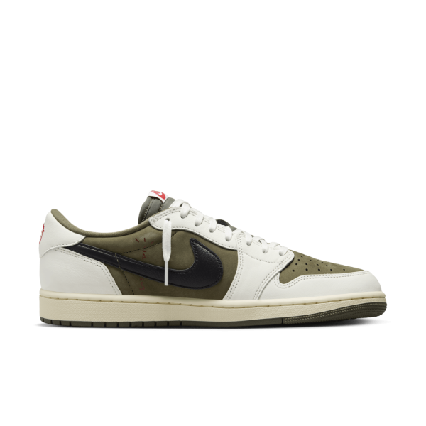 Air Jordan 1 Low x Travis Scott Reverse Olive - Image 3