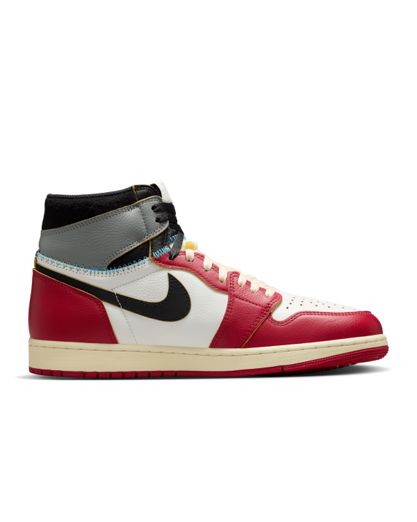 Air Jordan 1 x Union Varsity Red and Shadow Grey - Image 3
