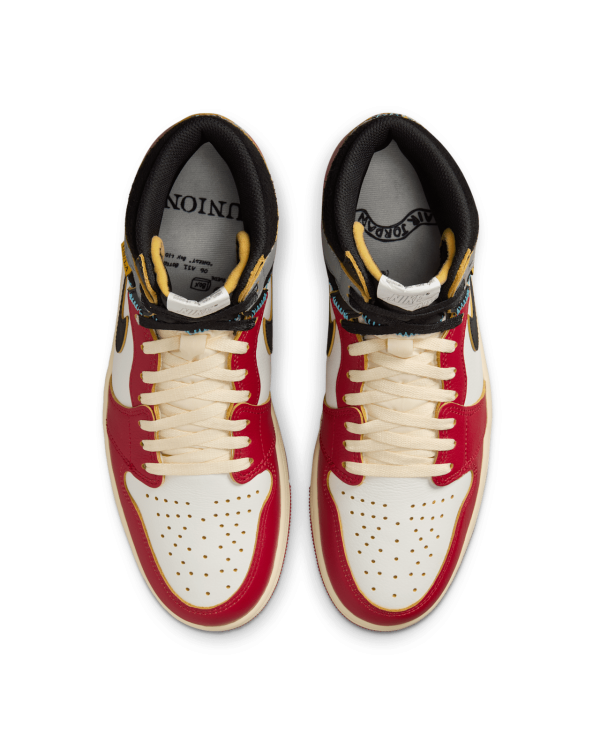 Air Jordan 1 x Union Varsity Red and Shadow Grey - Image 4