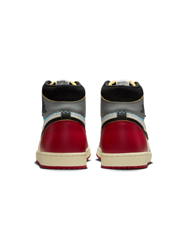 Air Jordan 1 x Union Varsity Red and Shadow Grey - Image 5