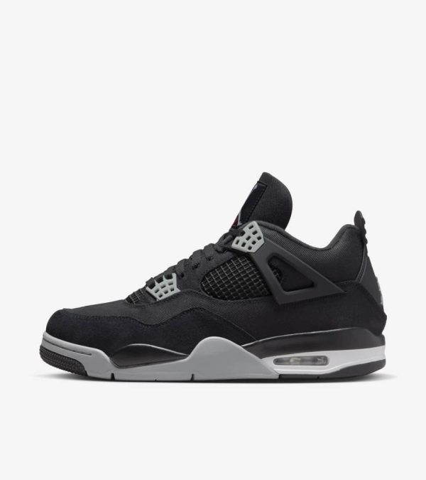 Jordan 4 Retro SE Black Canvas