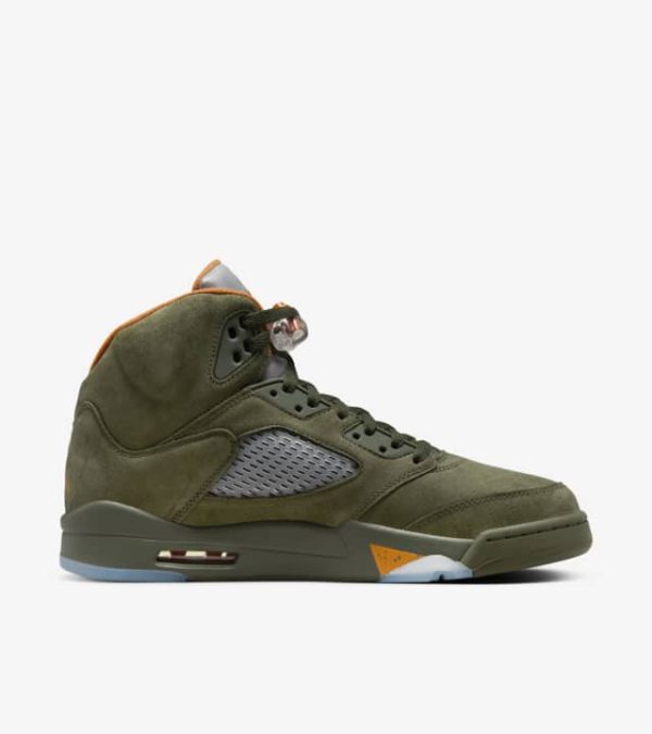 Air Jordan 5 Olive - Image 3