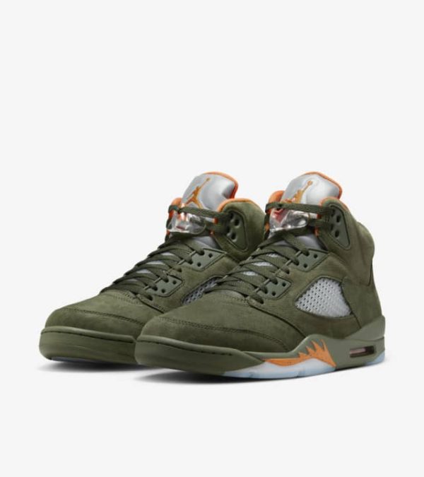 Air Jordan 5 Olive - Image 5