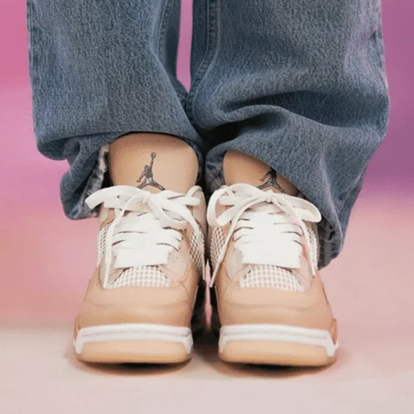 Women Jordan 4 Retro Shimmer - Image 3