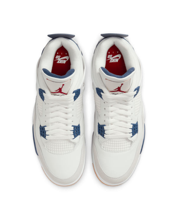 Nike SB x Air Jordan 4 Navy - Image 4
