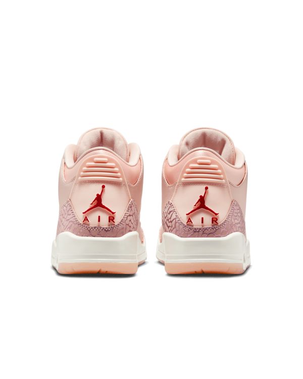 Women's Air Jordan 3 'Treat Yourself' Washed Coral - Image 5