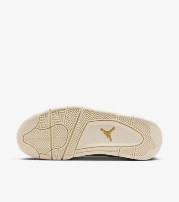 Women's Air Jordan 4 White & Gold - Image 2