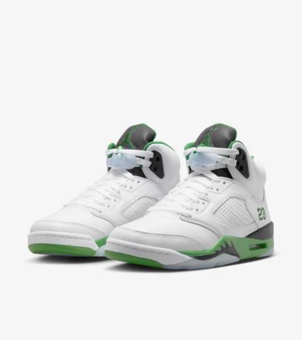 Women's Air Jordan 5 Lucky Green - Image 5